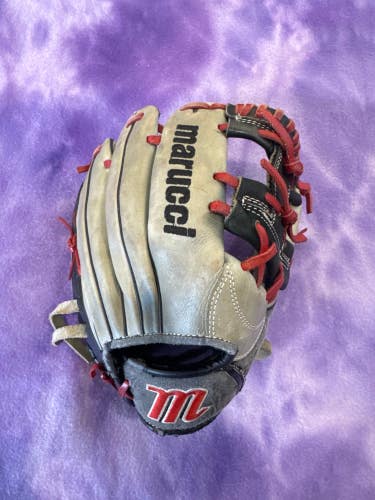 Gray Marucci Caddo RH Infield Baseball Glove 11.5" (Used)