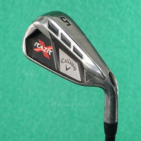 Callaway RAZR X Single 5 Iron Factory I-75G Graphite Regular