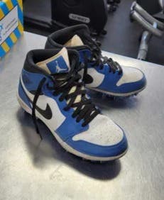 Used Nike AIR JORDAN 8.5 BB/SB Cleats Royal Blue Senior 8.5 11497-S000152055