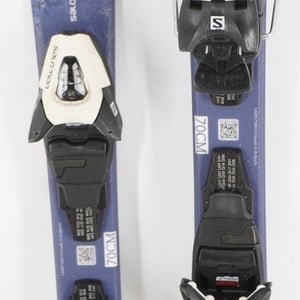 Salomon QST Max Jr. Kids Skis with Bindings - 70 cm Used
