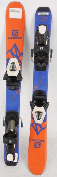 Salomon QST Max Jr. Kids Skis with Bindings - 70 cm Used