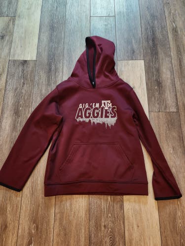 Texas A&M Pullover Hoodie Youth Large (NWOT)