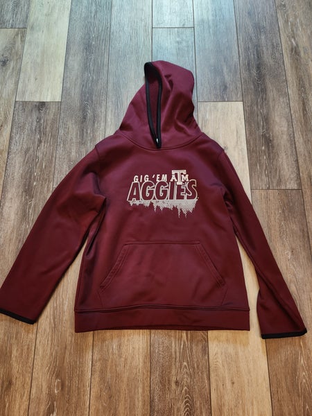 Texas A&M Pullover Hoodie Youth Large (NWOT)