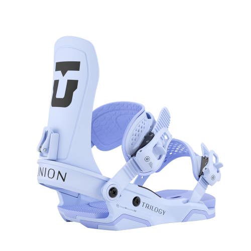 Union Trilogy Snowboard Bindings Women's Small (US 4-6.5) Light Blue New 2026