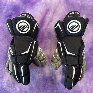 Black Maverik Charger Lacrosse Gloves 12" (Used)