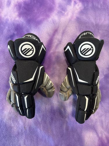 Black Maverik Charger Lacrosse Gloves 12" (Used)