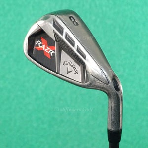 Callaway RAZR X Single 8 Iron Factory I-75G Graphite Regular