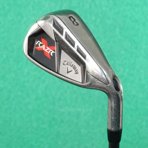 Callaway RAZR X Single 8 Iron Factory I-75G Graphite Regular