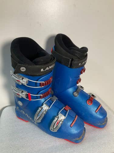 Mondo 24.5 Kid's Lange Comp Team 60 Ski Boots (Used)(SY2323)