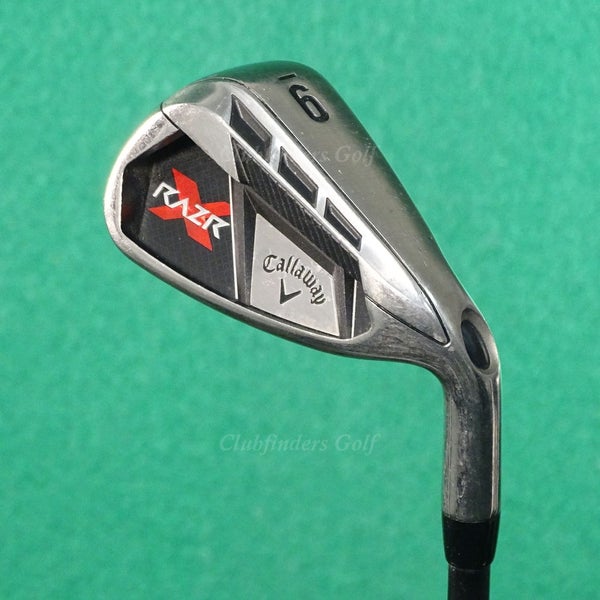 Callaway RAZR X Single 9 Iron Factory I-75G Graphite Regular