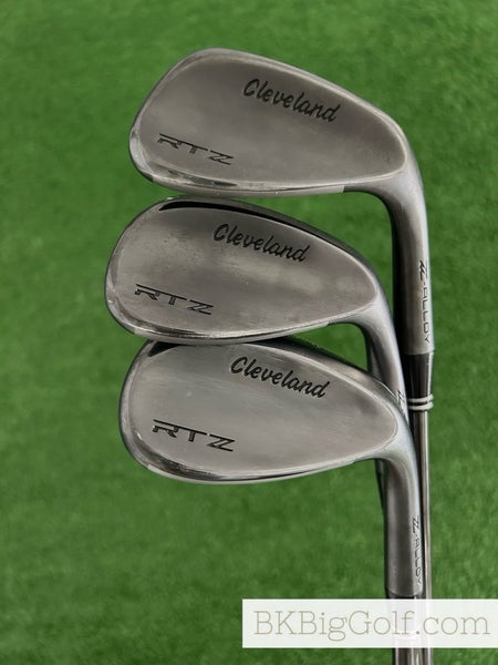 Cleveland RTZ Black Satin 3 Wedge Set (50, 54, & 60 Degrees)