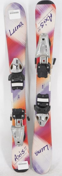 Axis Luna Kids Skis with Bindings - 80 cm Used