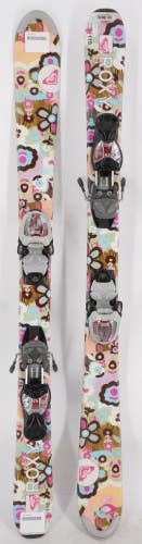 Roxy Flower Girl Kids Skis with Bindings - 110 cm Used