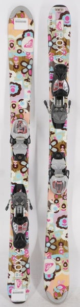 Roxy Flower Girl Kids Skis with Bindings - 110 cm Used