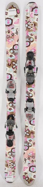 Roxy Flower Girl Kids Skis with Bindings - 130 cm Used