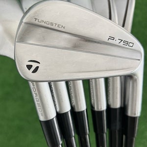 Taylormade P790 23 Forged Iron Set 5-A / MMT 55 A Flex Senior Graphite -1