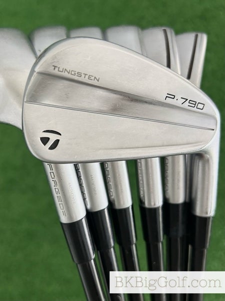 Taylormade P790 23 Forged Iron Set 5-A / MMT 55 A Flex Senior Graphite -1