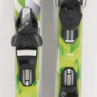 Axis Team Synflex Junior Skis with Bindings - 140 cm Used