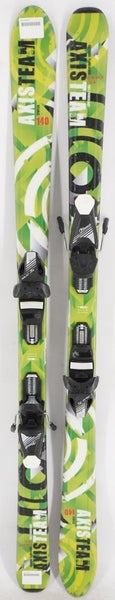 Axis Team Synflex Junior Skis with Bindings - 140 cm Used