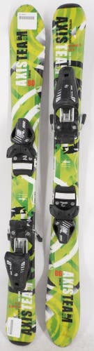 Axis Team Synflex Kids Skis with Bindings - 90 cm Used