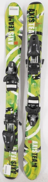 Axis Team Synflex Kids Skis with Bindings - 90 cm Used