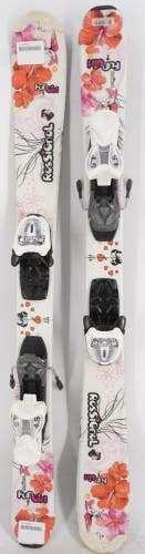 Rossignol Fun Girl Kids Skis with Bindings - 100 cm Used