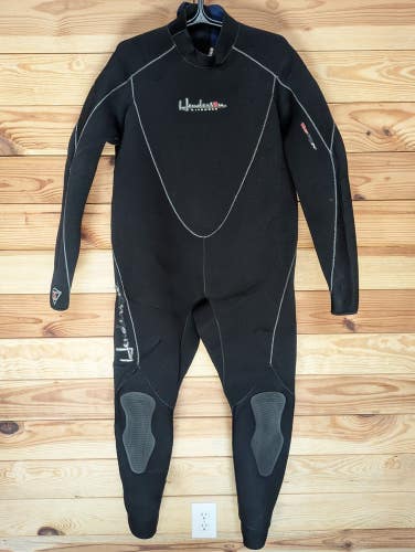 Henderson Thermoprene Men's Full Wetsuit 5mm Size 3XL, XXXL Back Zip SCUBA Dive