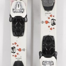 Rossignol Fun Girl Kids Skis with Bindings - 110 cm Used