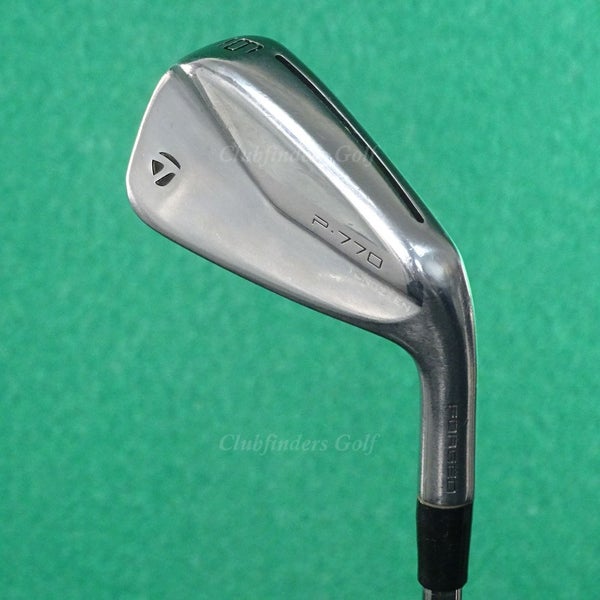 TaylorMade P-770 2020 Forged Single 6 Iron Dynamic Gold MID 115 S300 Steel Stiff