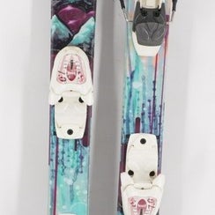 Volkl Pyra Twin Tip Junior Skis with Bindings - 148 cm Used