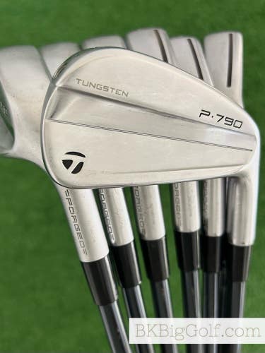 Taylormade P790 23 Forged Iron Set 4-P / Recoil 90 F3 Regular Graphite