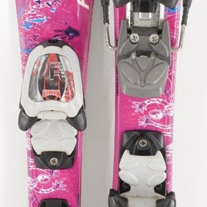 Fischer Vision Joy Kids Skis with Bindings - 70 cm Used
