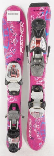 Fischer Vision Joy Kids Skis with Bindings - 70 cm Used