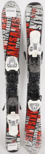 Axis Free Team Kids Skis with Bindings - 80 cm Used