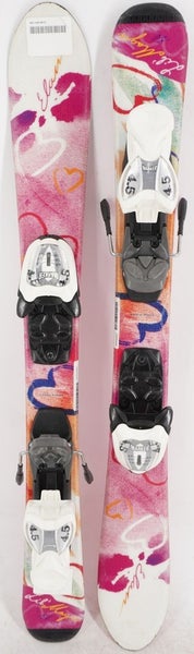 Elan Lil' Magic Kids Skis with Bindings - 80 cm Used