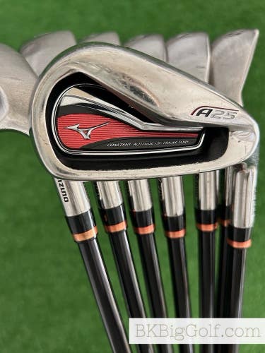Mizuno JPX A25 Iron Set 5-S / Mizuno Quad Regular Graphite