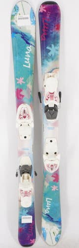 Axis Luna Kids Skis with Bindings - 110 cm Used