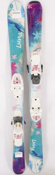 Axis Luna Kids Skis with Bindings - 110 cm Used