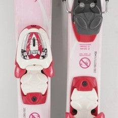 Alpina Zoom Kids Skis with Bindings - 100 cm Used