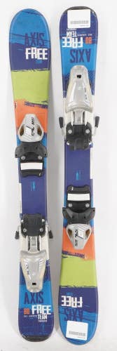 Axis Free Team Kids Skis with Bindings - 80 cm Used