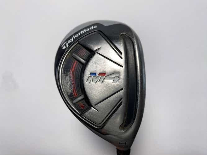 TaylorMade M4 4 Hybrid 22* Graphite Design Tour AD 65g Stiff Graphite Mens RH