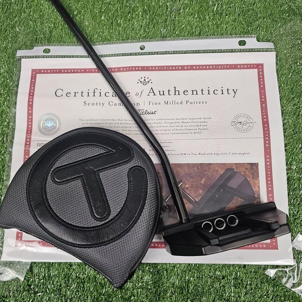 Scotty Cameron Circle T Futura X 7M Tour Use Only Mallet Black