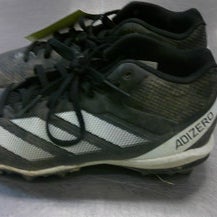 Used Adidas Jr FB Cleats Black Junior 03 11339-S000194426