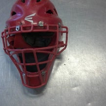 Used Easton HELMET Catchers Mask Red 11339-S000194561