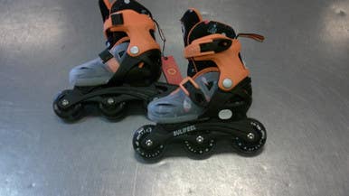 Used SULIFEEL SPORT Child Rec Fitness Skates Orange Adjustable 11339-S000194548