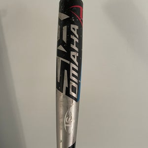 Louisville Slugger Omaha 518 Alloy BBCOR Certified Bat (-3) 30 oz 33" (Used)