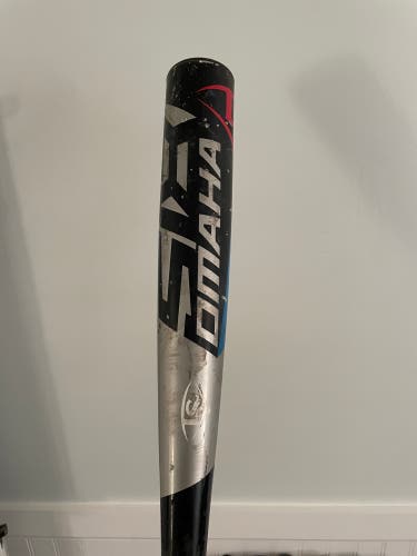 Louisville Slugger Omaha 518 Alloy BBCOR Certified Bat (-3) 30 oz 33" (Used)
