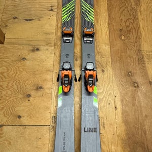 Men's 2023 Line 177 cm All Mountain Skis With Bindings (Used)