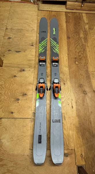 Men's 2023 Line 177 cm All Mountain Skis With Bindings (Used)