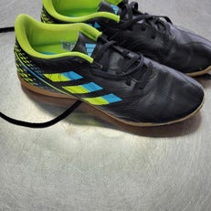 Used Adidas Soccer Indoor Shoes Black Senior 8.5 11497-S000152128